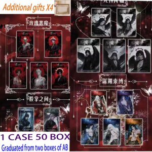 Wholesale latest girl story [Light River Floating Dream] Male God Character Collection Card Hobby Toys Board Game Muscular Men S