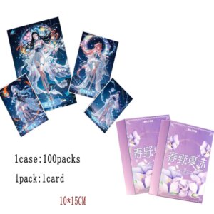 Wholesales Goddess Story Collection Card Booster Box A6 10*15cm Girls Cards Equsite Processes Playing Game Cards Kids Gift