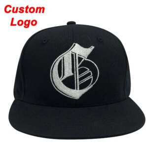 Custom Hiphop Cap Flat Embroidery Normal Stitching Full Print Logo Football Street Dancers Tennis Trucker Baseball Hat