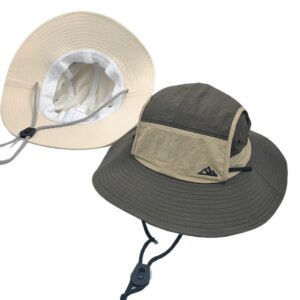Splicing quick drying large eaved mountaineering hat for men outdoor fishing hiking in the jungle quick drying sun shading