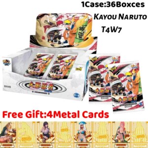 2025 Newest Kayou Naruto T4W7 Card Collection Card Fire Card Box Magic High Energy Limited Anime Card Gifts