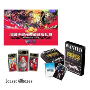 New Anime One Piece Collection Cards Starlight Collection Grading Gift Box Opcg Comics Refractive Processes Rare Playing Cards