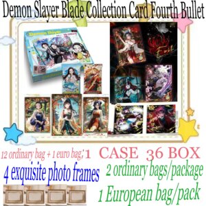 Wholesale Latest Demon Slayer: Blade Collection Card Character Card Goddess Story Anime Children’s Toys Hobby Gift Monster Suppl