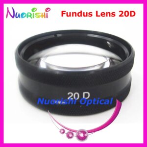 20D-W Glasses Aspheric Lens Packed With White Plastic Box