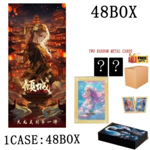 Anime One Piece Wholesales Collection Cards Booster Box Qingcheng Wenchuang Metal Drill Card Playing Cards Board Games Kid Gift