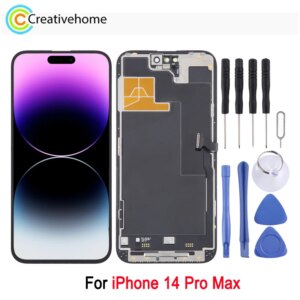 6.7-inch XDR OLED Screen For iPhone 14 Pro Max, 2796×1290 Phone Display Touch Screen Full Assembly Repair Replacement Part