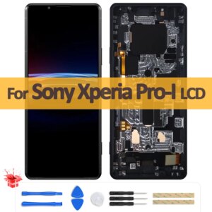 6.5″ Original For Sony Xperia PRO-I LCD Display Touch Screen Digitizer Assembly For Sony Xperia Pro-I XQ-BE62 Screen Replacement