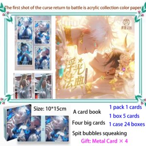 The latest wholesale goddess story collection card character wife card “Spellback to the first bullet” game card animation toy c