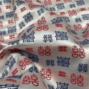 Chinese-style double-color jacquard Hanfu fabric cheongsam clothing brocade artistic traditional