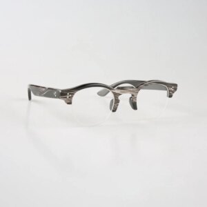 Eyeglass Frames Retro Half Rim Vintage Handmade Buffalo Horn Reading Eyeglasses Women Men Prescription Unique Glasses Frame