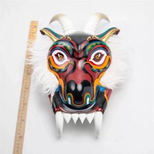 1pcs Reverse:1999 Shamane Cosplay Mask Halloween Masquerade Mask Props