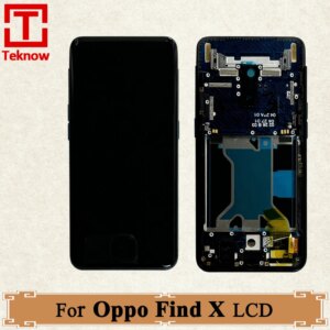 Amoled 6.42″ For Oppo Find X LCD Display Screen Frame+Touch Panel Digitizer For Oppo Find X CPH1871 PAFM00 Touch Screen Repalce