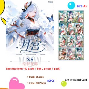 Latest Goddess Story Collection Card Character Moon Palace First Bullet A5 Big Card Game Card Comic Toy Card Wholesale