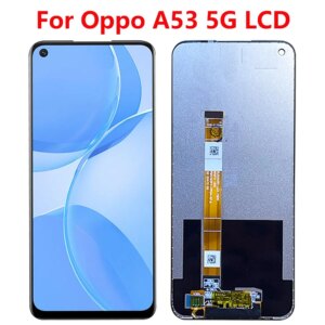 6.5”Original For Oppo A53 5G LCD Display Screen Touch Panel Digitizer Replacement Parts For Oppo A53 5G LCD PECM30, PECT30