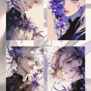 2025 Newest QiMeng WenChuang JuJutsu Kaisen A6 Boards Acrylic JJK Board Collection Card Gojo Satoru Nanami Sukuna Hobby Gift