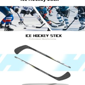 Carbon Fiber Ice Hockey Stick Glass Fiber Roller Skating Stick Sports Equipment for Hockey