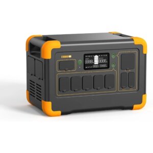 Luxury-Style E1000LFP Portable Power Station – 1800W Output with 1024Wh LiFePO4 Battery, High-Capacity Portable Power Supply