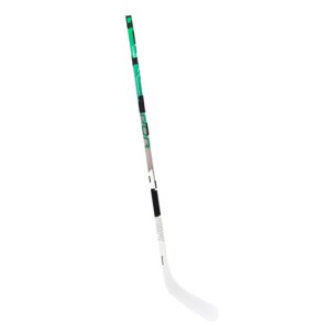 [2-PACK][INT/JR][white-greenHyper1.5]Hyp1.5r Lite Ice Hockey Sticks 370g Carbon Fiber Blank  without Tape – Ice Hockey Equipment
