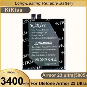 Long Lasting 3400Mah For Ulefone Armor 23 Ultra 5005 Mobile Phone Battery Durable