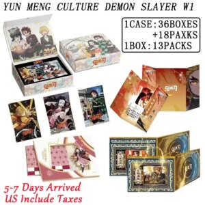 Wholesales Demon Slayer Collection Cards CTG Sexy Anime Girl Trading CCG TCG Doujin Toy And Hobbies Gift