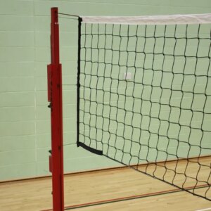 Outdoor Factory  Price Heavy Duty PE Knotted Knottless  Net  Volleyball Net for Professional Games