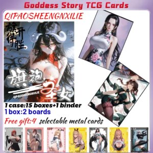 2025 Newest QIPAOSHEENGNXILIE Cheongsam Saint A5 Boards Waifu Acrylic Borad Anime Rare Hobby Collection ACG Girls