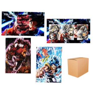 Wholesales Dragon Ball Collection Card Shiny Son Goku Super Saiyan Series Playing Cards Board Games Battle Collection Toys