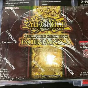 Yugioh KONAMI Duel Monsters TCG 25th Quarter Century Bonanza RA03 English 1st Edition Collection Sealed Booster Box