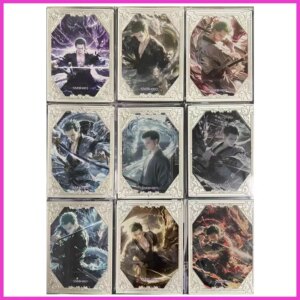 Anime ONE PIECE Rare Limited SMB Metal Refractive Game Collectible Card Roronoa Zoro Toys for boys Christmas Birthday Gift