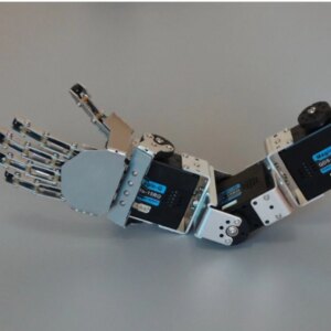 Assembled Mini Metal 5 Fingers Humanoid Robot Hand with Metal Servos Robotics Claw Clamp Gripper DIY STEM Toys