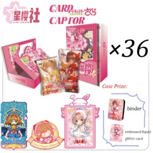 Wholesale Star Sakura Cardcaptor Sakura Cards Anime Figure Collection Cards Mistery Box Board Games Hobby Game Toys For