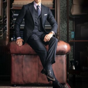 Classic Wedding Men Suits New Business Suit Fit Slim Tailor-Made Groom 3-Pieces Coat Vest Pant Formal Occasions Party Customized
