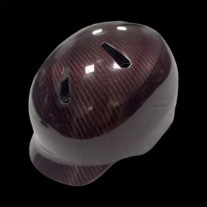 Custom Lightweight Adjustable Carbon Fiber Helmets for Hockey Baseball Cricket