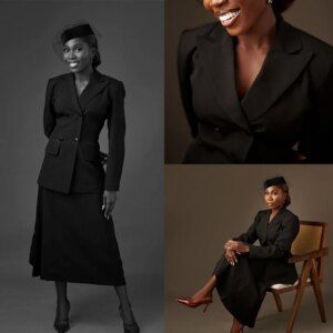 Vintage Women Skirt Suits 2 Pieces Double Breasted Plus Size Mother Suits Customized Business Office Lady Outfit