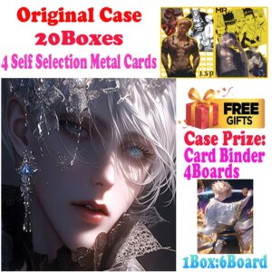 Lastest Wholesale Qiyuan Culture Acrylic Colored Paper Artboard Trading Palying Card Anime Gojo Nanami ACG TCG Gift