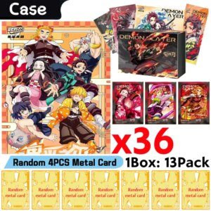 Wholesale Lebao Demon Slayer Collection Cards Japanese Anime Booster Box Game Cards Character Card ACG TCG Hobbies Gift Doujin T