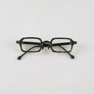 Eyeglass Frames Unique Square Vintage Business Handmade Buffalo Horn Prescription Man’s Glasses Frames Optical Lenses Eyeglasses
