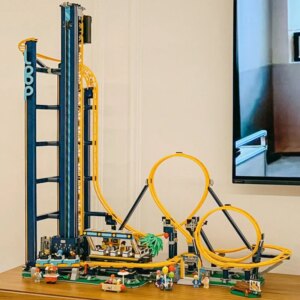 3756PCS The Loop Roller Coaster Amusement Park Building Block Bricks For Christmas Gifts Compatiable 10303 Birthday Gifts