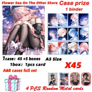 2025 Newest Goddess Story A5 Size Card Board Flower Sea On The Other Shore Waifu Yae Miko Ganyu Doujin Toys Christmas Gift