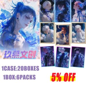New Wholesales Jujutsu Kaisen Jiumu Cultural  Acrylic Collection Cards Gojo Satoru Doujin Kids Toys Hobby Gift
