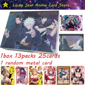 2024 Newest Kadwan Jujutsu Kaisen Collection Card JJK Booster Box TCG CCG Card Gojo Satoru Nanami Sukuna Hobbies Chrismas Gift