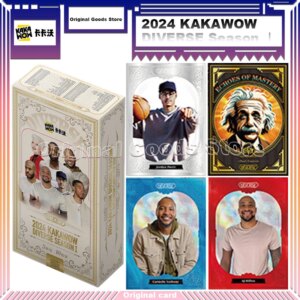 Original 2024 KAKAWOW DIVERSE SeasonⅠTrading Cards Classic Movie Cartoon Collection Card Kid Toy Children Birthday Gifts