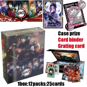 Kachao Town Demon Slayer Kimetsu no Yaiba Collection Cards Absolute Bond Anime Character Shinobu Trading Mitsuri Tanjiro Cards