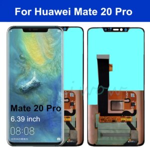 For Huawei Mate 20 pro LCD Display Touch Screen Digitizer Assembly for Mate 20 Pro Display+fingerprint MATE20 PRO LCD