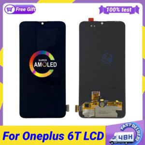 For Oneplus6T 6.50″ A6010 A6013 LCD Display Touch Screen Digitizer Assembly Replacement LCD Screen For OnePlus 6T 1+6T