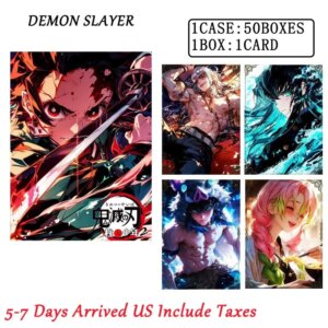 2025 Wholesales Demon Slayer Anime Collection Cards CTG Cards Male God Doujin Toy Gifts Card Exchange