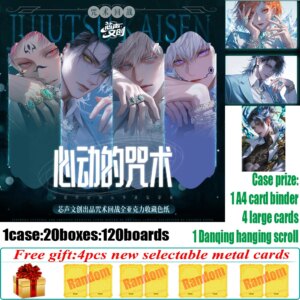 Xinsheng Jujutsu Kaisen Acrylic Double Flash Color Paper Heart-Stirring Jujutsu Anime Satoru Gojo Zenin Maki Quality Art Boards
