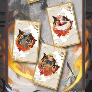 2025 Newest Case Wholesale YE Culture Naruto Colored Paper Sasuke Sakura Palying Trading Artwork CCG TCG Hobbies Gift
