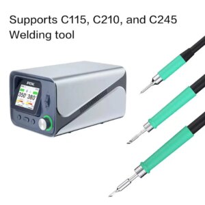 Precision Welding Workstation Support, Soldering Iron Head, Repair Welding Tools, I2C, PDK 1200, 300W, C115, C210, C245