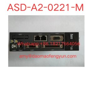 Second  hand  ASD-A2-0221-M   Servo Drive 200W  tested  ok    fast  shipping